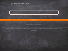 Tablet Screenshot of gamemeatusa.com